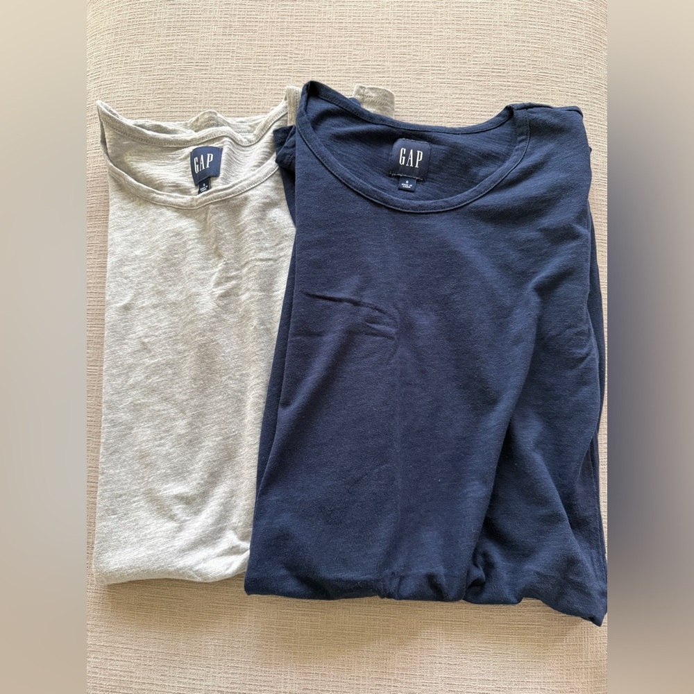 Navy & Grey Gap T Shirt Dresses